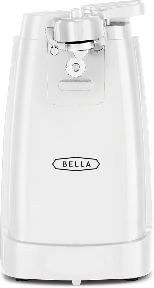 BELLA Electric Can Opener and Knife Sharpener, Multifunctional Jar and Bottle Opener with Removab... | Amazon (US)