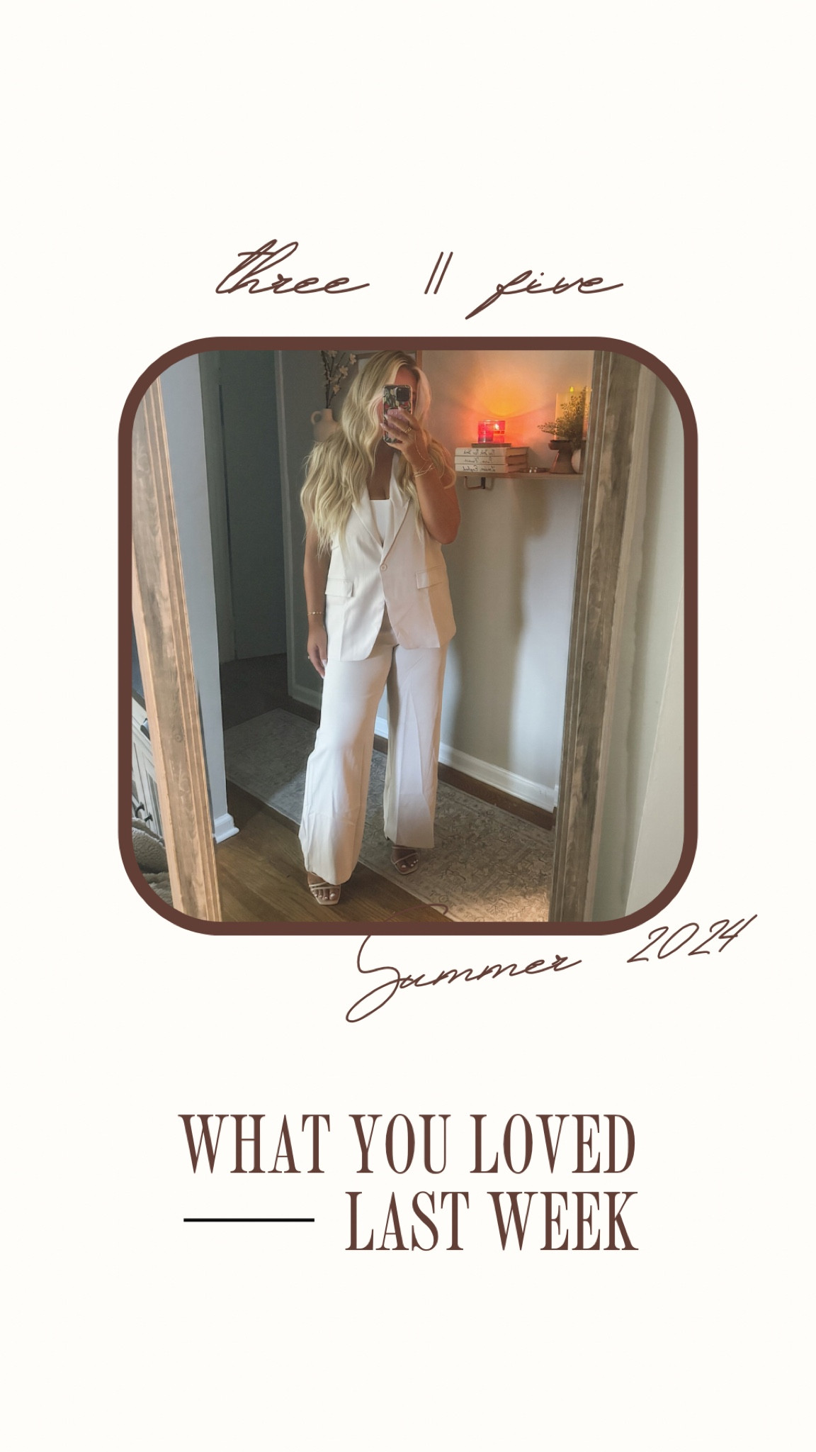 WHAT YOU LOVED LAST WEEK

wearing XL

#whatyouloved #mostpurchased #recentpurchases #amazon #workwear #workset

#LTKStyleTip #LTKFindsUnder100 #LTKMidsize