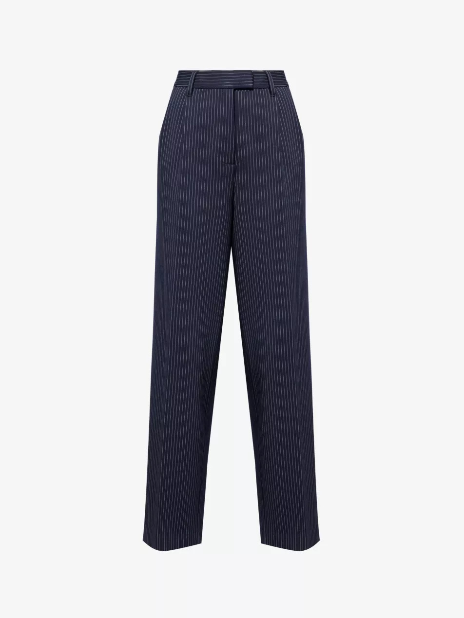 Marianne straight-leg mid-rise woven trousers | Selfridges