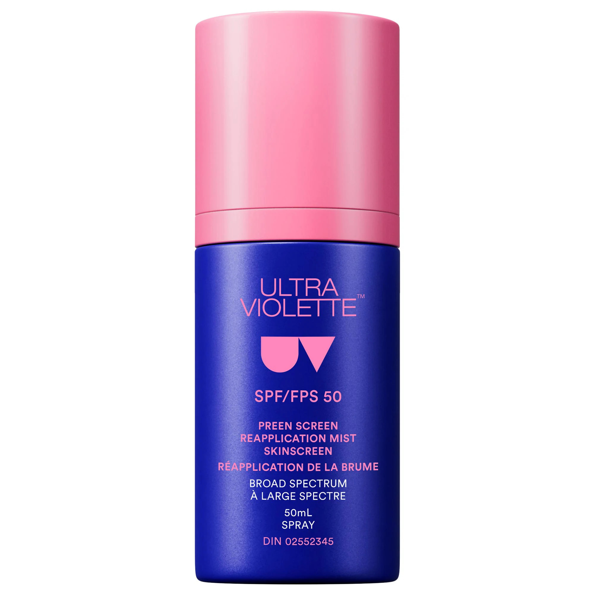 Ultra Violette Preen Screen SPF 50 Facial Sunscreen Setting Spray 1.7 oz/50 mL | Sephora (CA)
