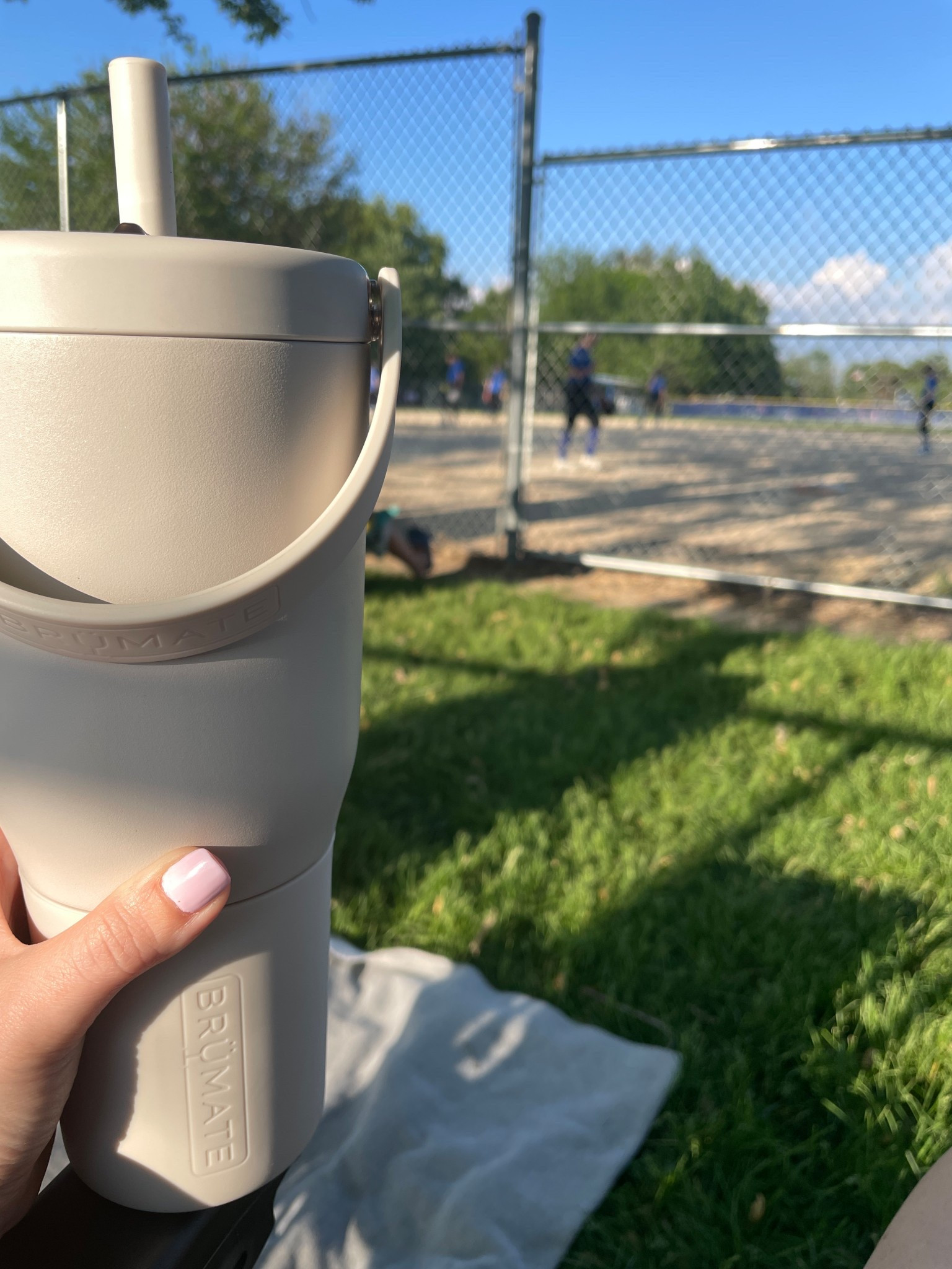 First night at the ball field 🥎 Ready for a great season ahead!