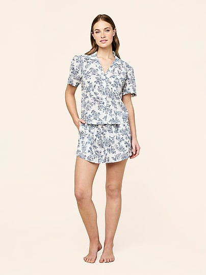 Papinelle Nostalgia Boxer Pajama Set, Floral, M - Women's Sets - Victoria's Secret | Victoria's Secret (US / CA )