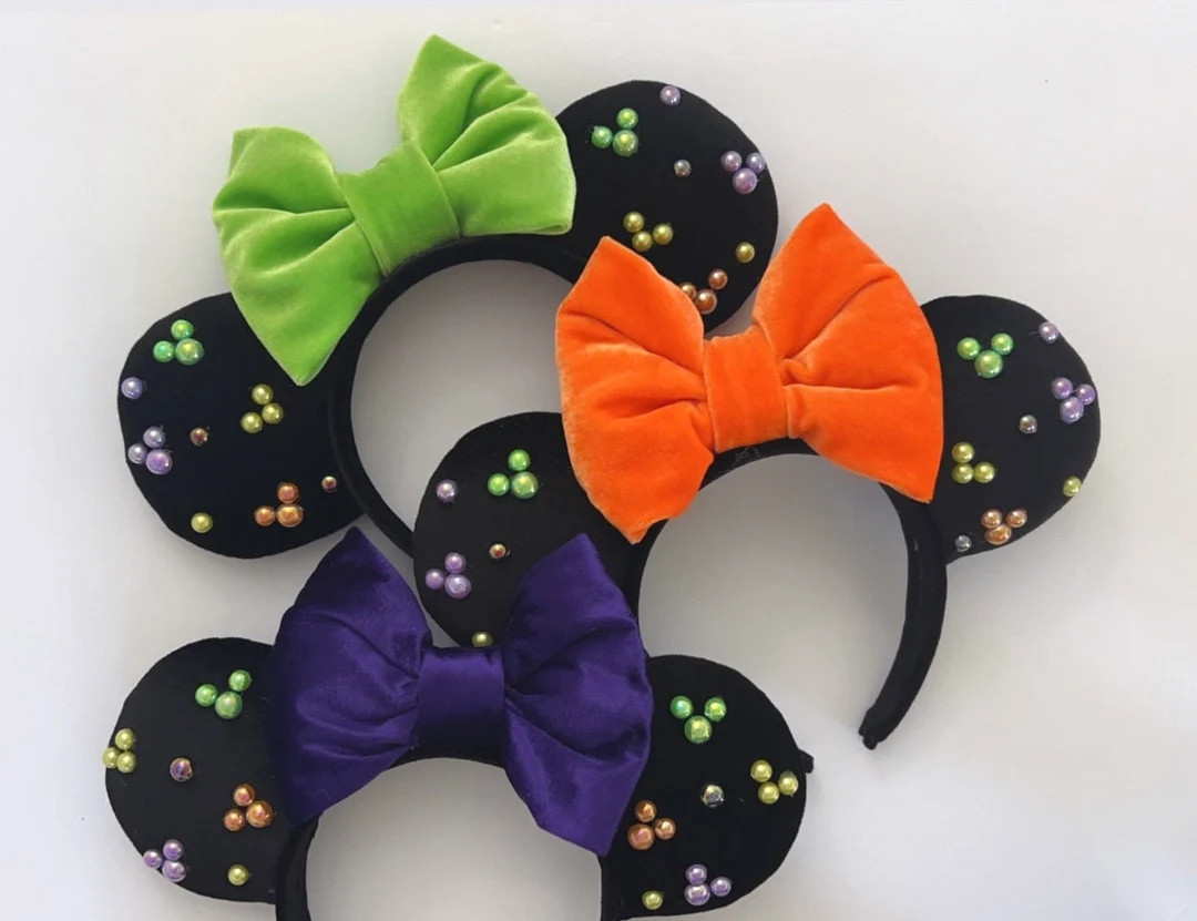 Halloween Mickey Ears - Etsy | Etsy (US)