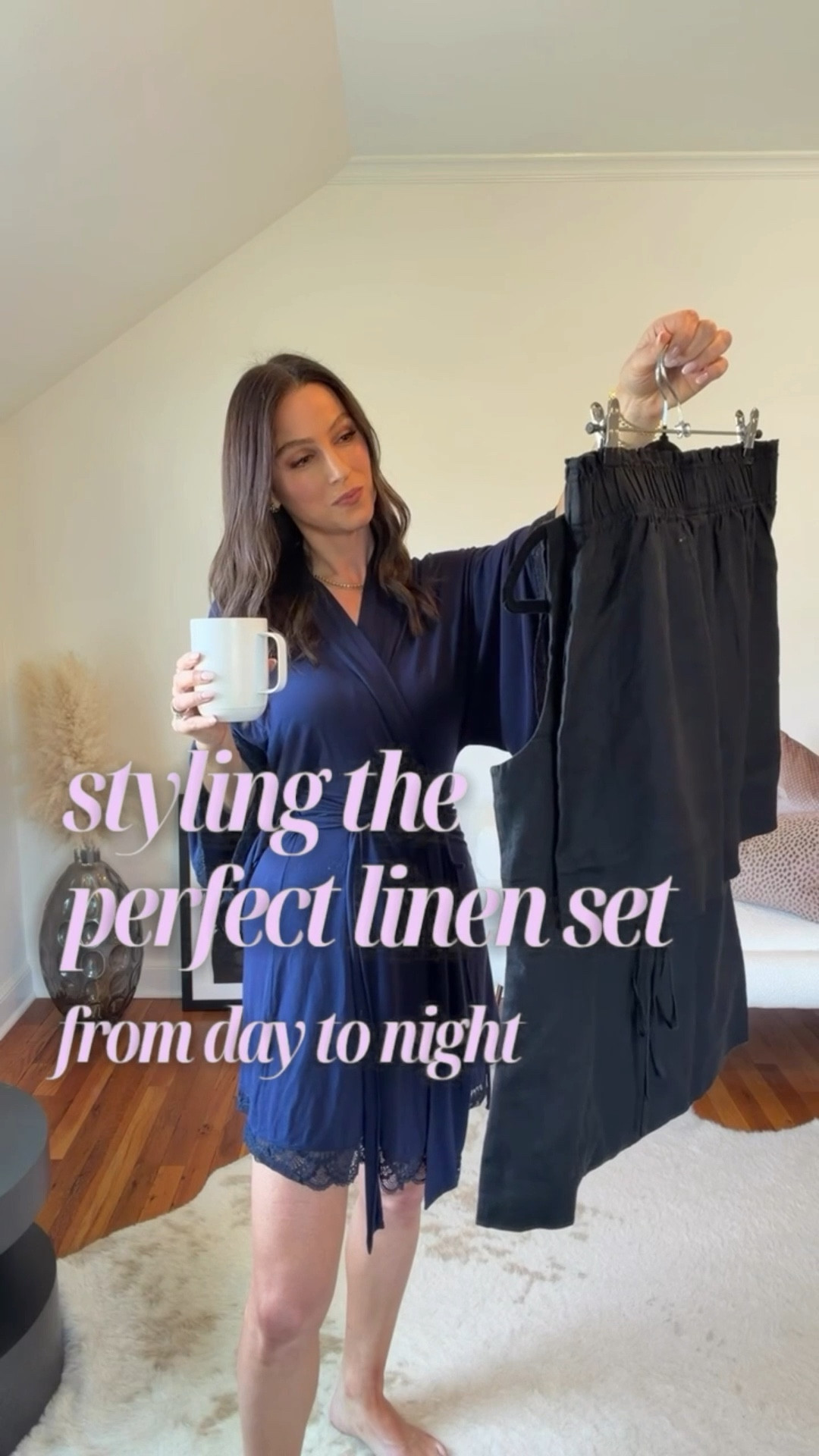 Perfect linen set that’s also versatile— and affordable! 

Sizing:
Vest: true size small 
Shorts: true size small but size down if you’re between sizes 
Sweater: true size small 

@Quince   #QuincePartner

#LTKOver40 #LTKSeasonal