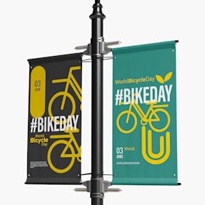 Pole Banners | VistaPrint 