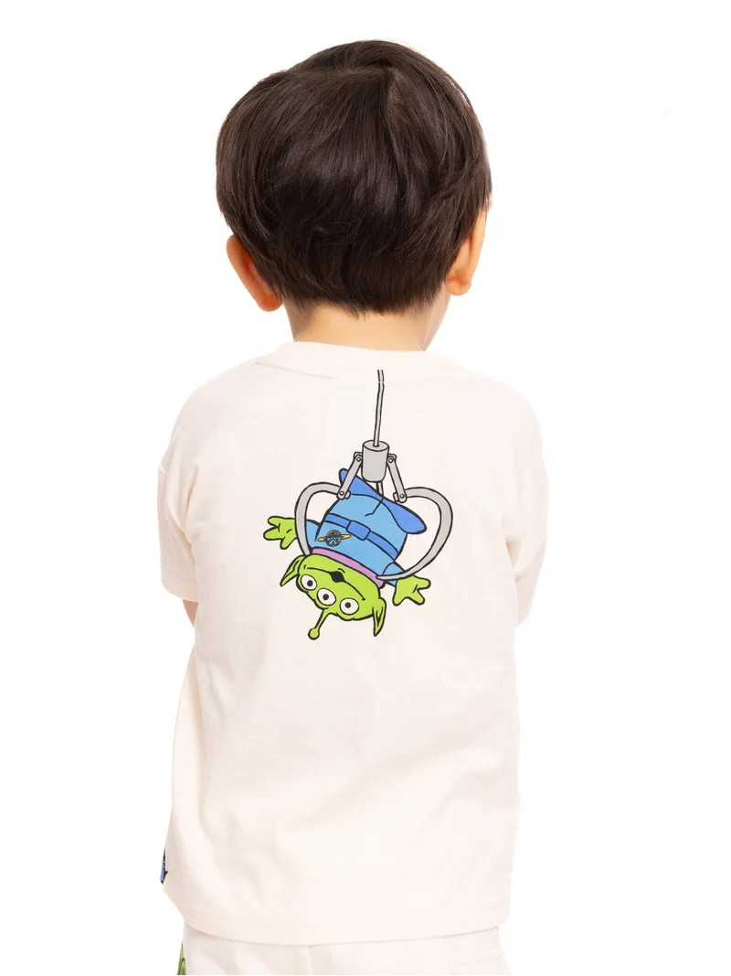 Toy Story Toddler Boys Short Sleeve Graphic Tee and Matching Shorts Set, 2-Piece, Sizes 12M-5T | Walmart (US)