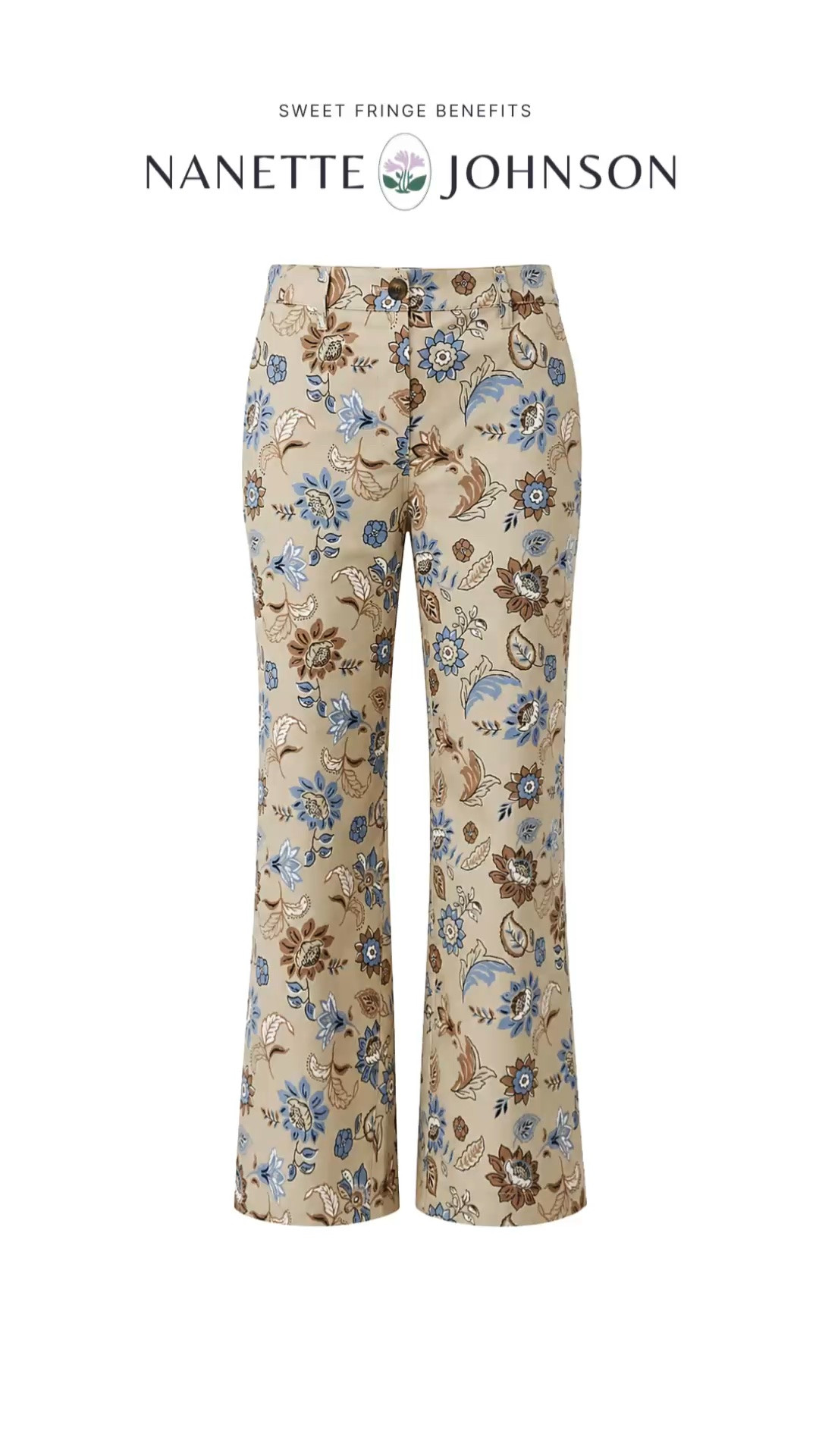 These are my bestselling pants! I love the pretty floral print and the easy wide-leg shape. They’re such a fun way to add a little color and personality to a simple top.

#LTKWorkwear #LTKOver40 #LTKTravel