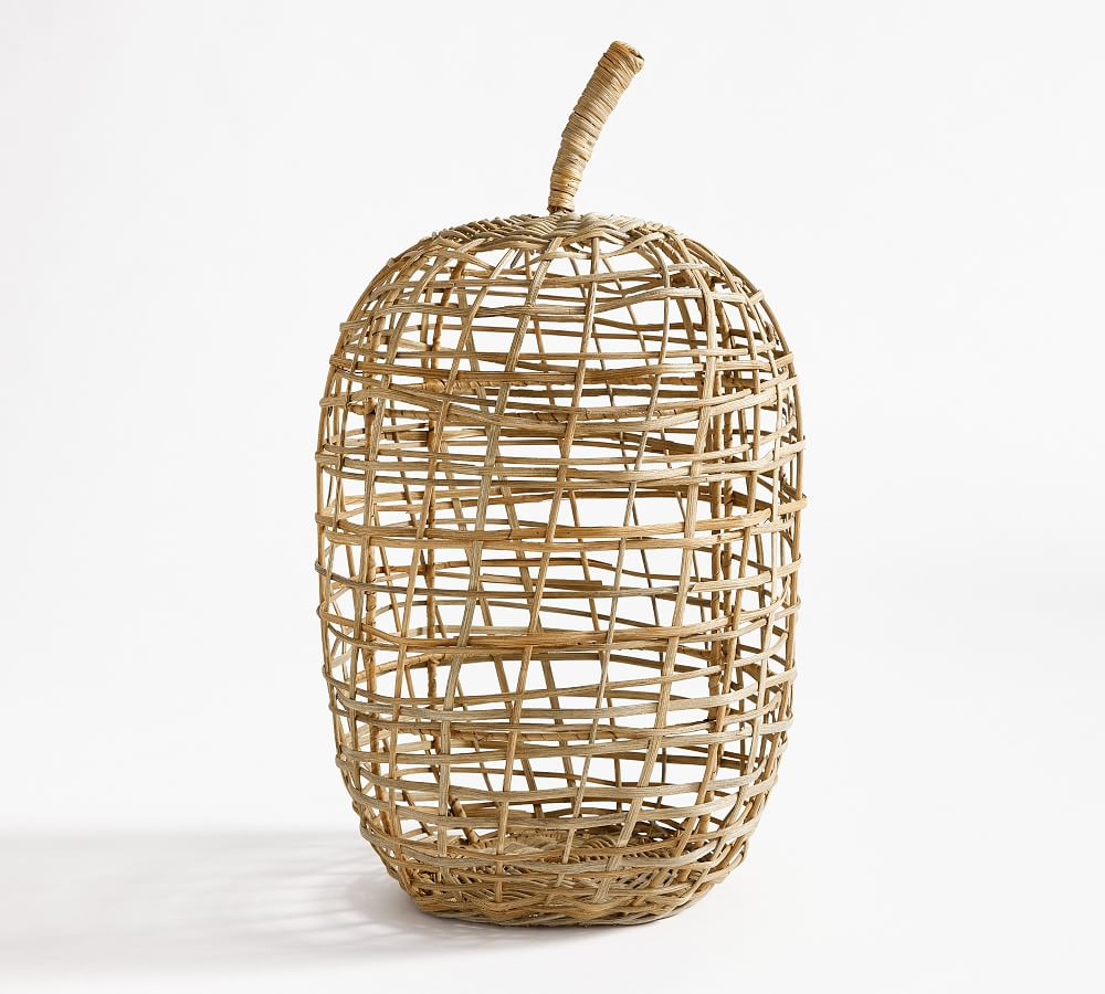 Handwoven Wicker Pumpkins | Pottery Barn (US)