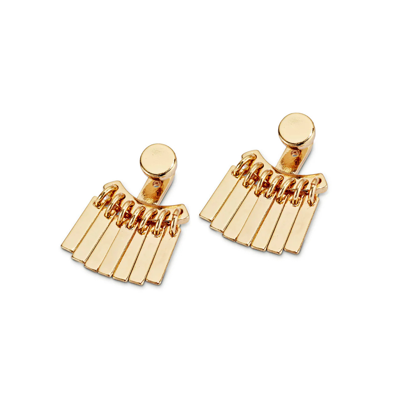Raya Ear Jacket Earrings in Gold | Jenny Bird (CA)