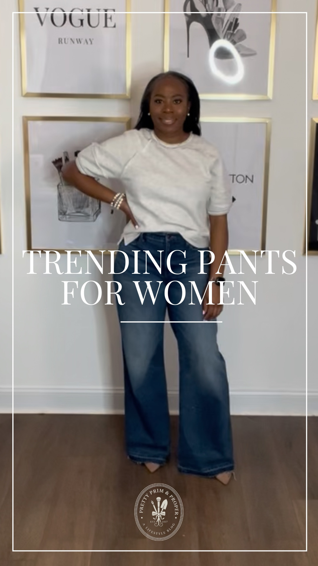 Structured denim trousers styled for an elevated, everyday look.

Everything is linked here.


#LTKOver40