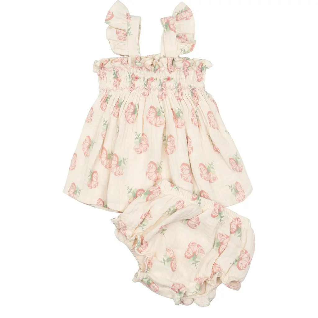 Wild Wawa Flutter Set in Pink Rose at Nordstrom, Size 2-3T | Nordstrom