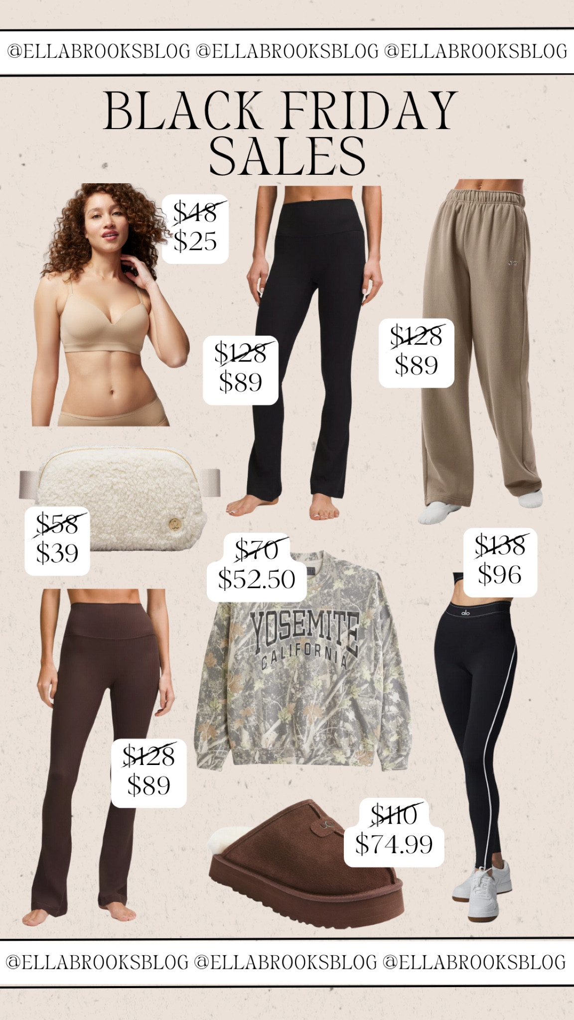 Black Friday sales!

Camo graphic sweatshirt, Ugg slippers, gifts for her, Lululemon leggings, Alo yoga leggings, Sherpa belt bag, wireless bra

#LTKStyleTip #LTKSaleAlert #LTKCyberWeek