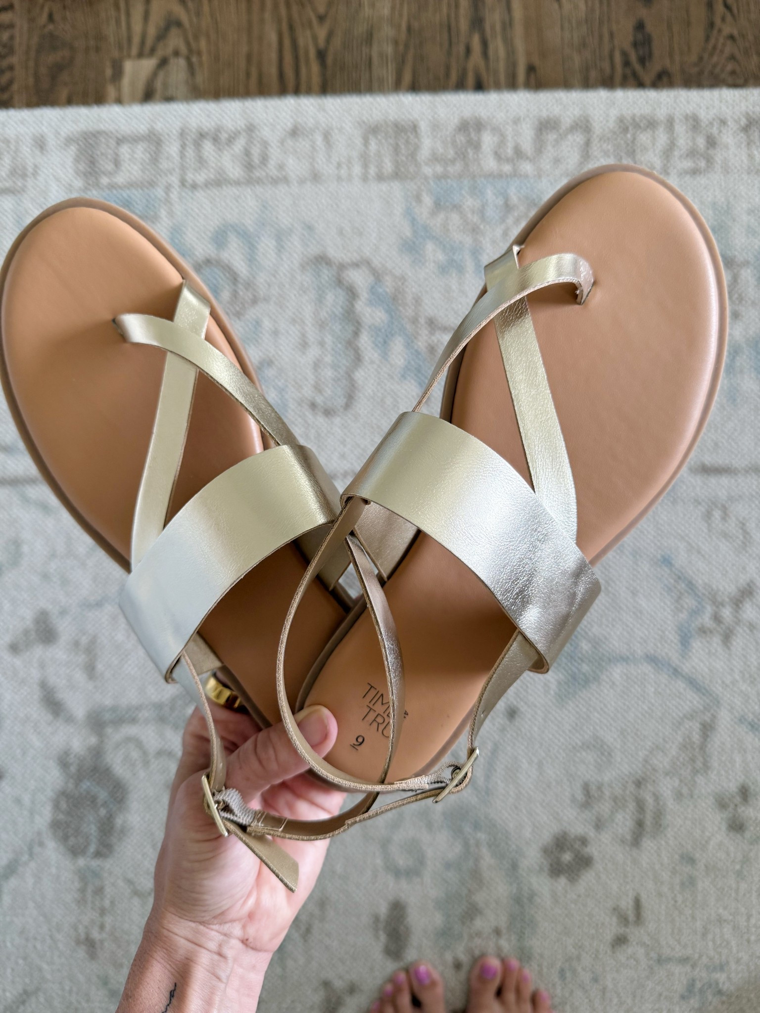 #walmartpartner Partnering with @walmartfashion to share these awesome $13 sandals! TTS! @walmart #walmartfashion #walmart 

#LTKOver40 #LTKSeasonal #LTKSummerEdit