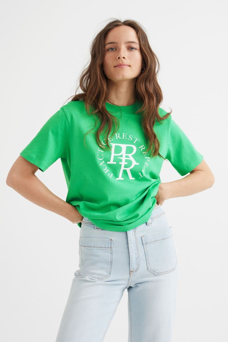 T-Shirt aus Baumwolle | H&M (DE, AT, CH, NL, FI)