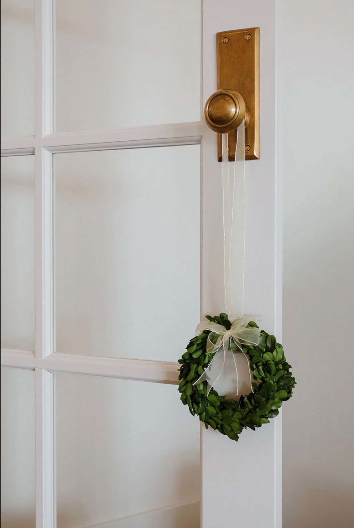 These preserved boxwood wreaths are such a lovely accent for a doorknob, cabinet knob, window or sconce. Available in 2 sizes.

Christmas Decor. Holiday decor Wreath. Boxwood Wreath. Classic Decor. Mini Wreath. Lavender Rose Home. Classic  Christmas.

#LTKFindsUnder50 #LTKHome #LTKHoliday