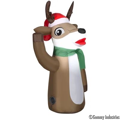 Airblown Inflatables Reindeer Car Buddy. - Walmart.com | Walmart (US)