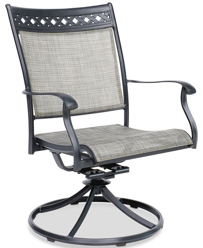 Vintage II Outdoor Sling Swivel Chair, Created for Macy's | Macys (US)