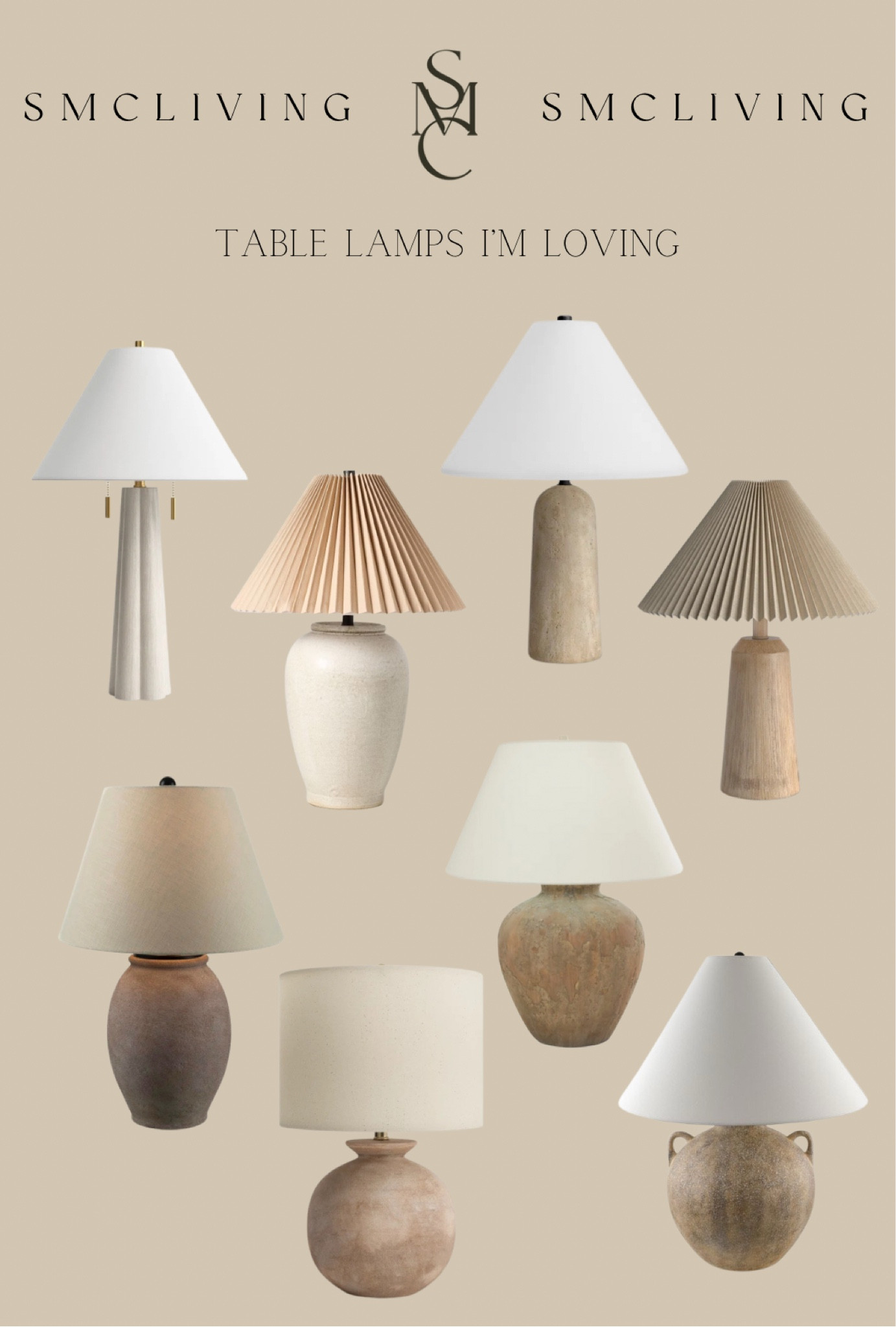 Table lamps I’m loving 🤩

#tablelamp
#modernlamp
#vintagelamp
#neutrallamp


#LTKSaleAlert #LTKFindsUnder100 #LTKHome