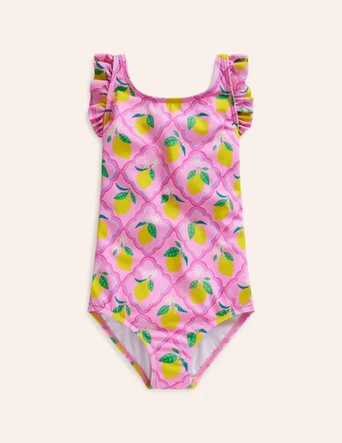 Frill Crossback Swimsuit | Boden (US)