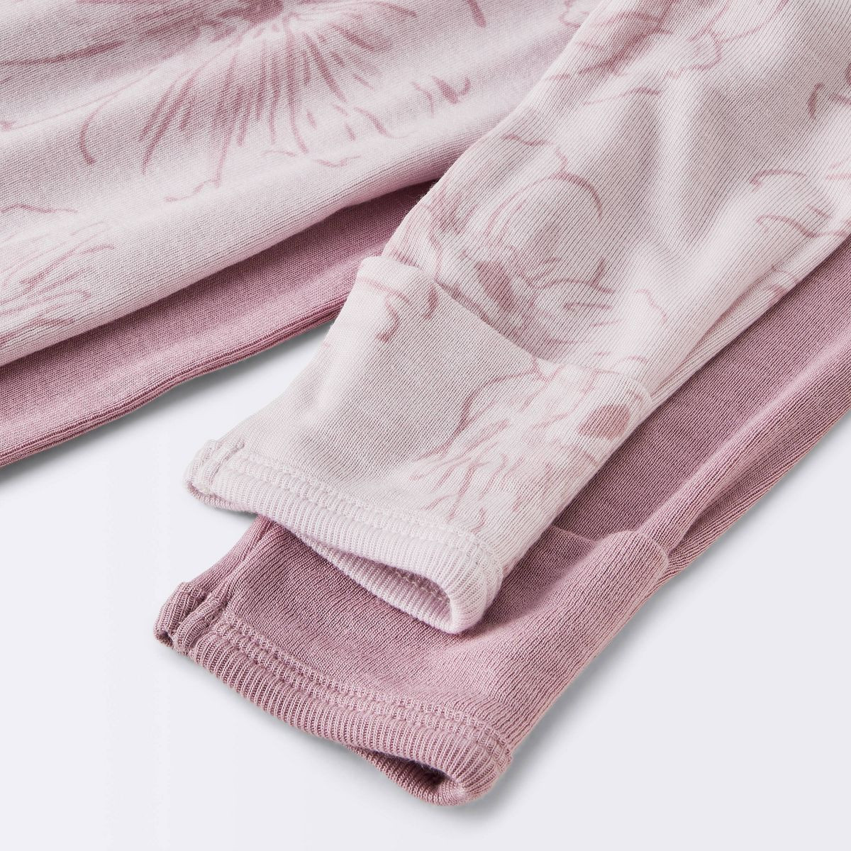 Baby Girls' 2pk So Very Soft Floral Modal Sleep N' Play - Cloud Island™ Pink 6-9M | Target