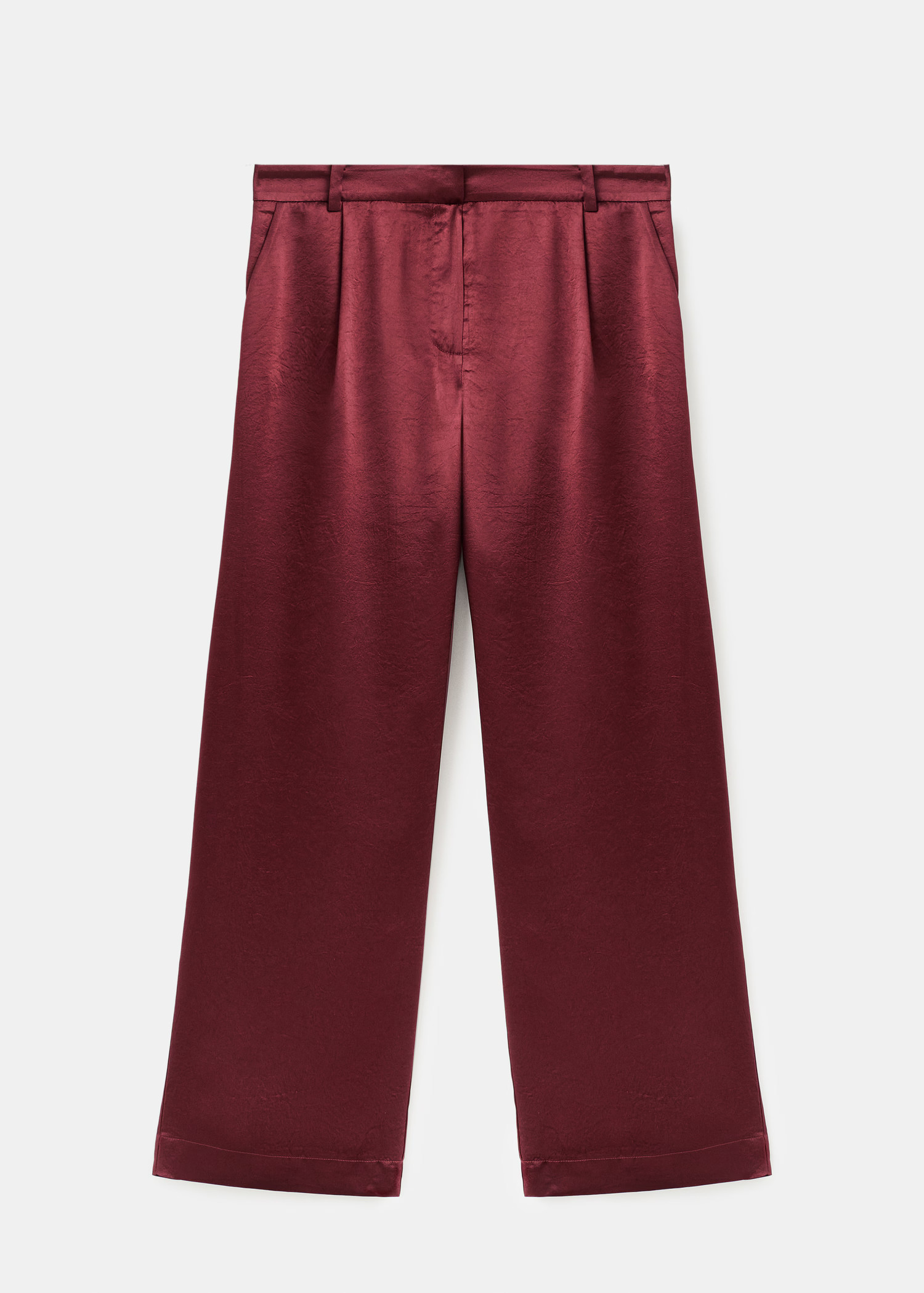 Satin wide-leg pants | Mango (US/MX/AU)