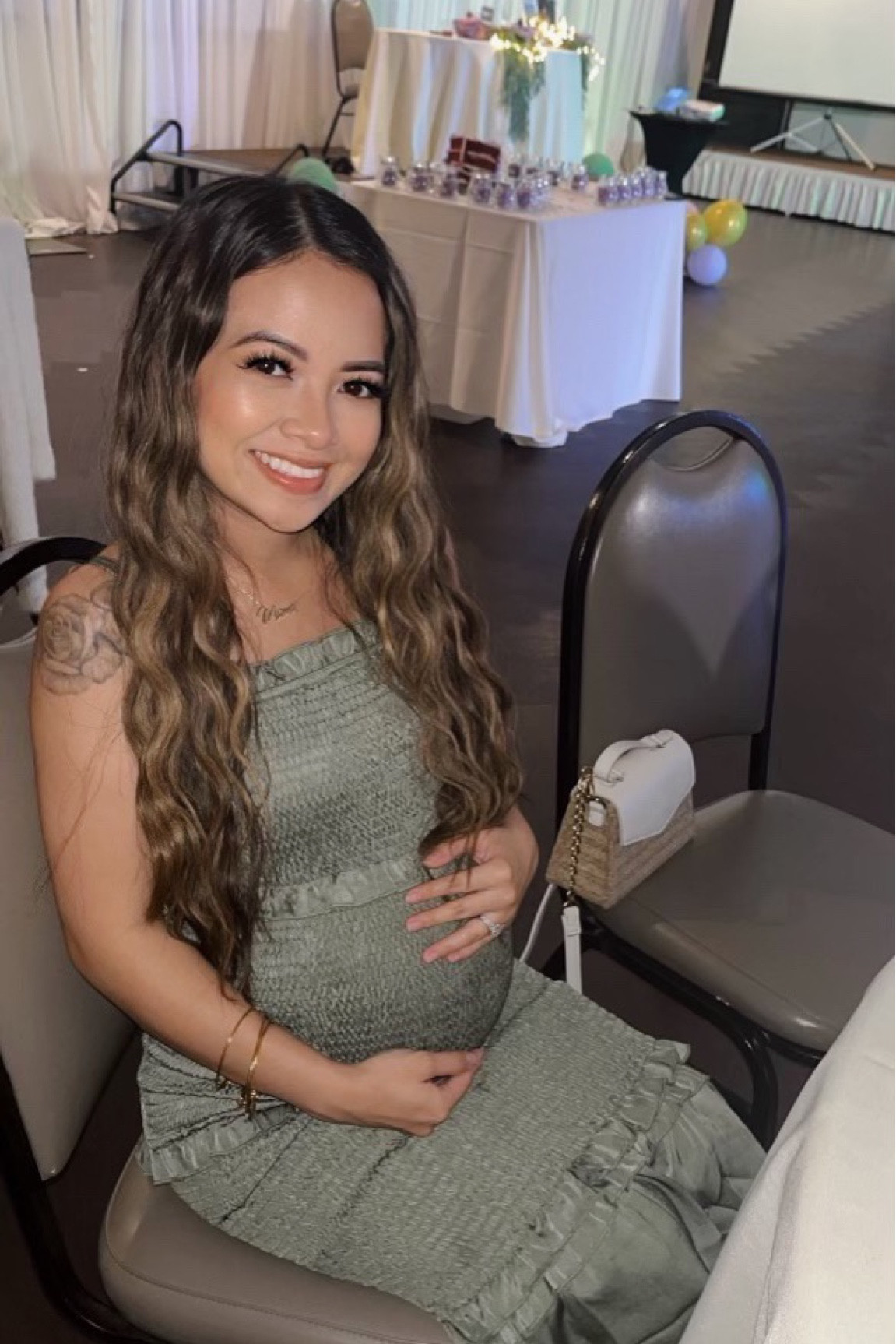 Perfect maternity dress for special occasions! 

#LTKbaby #LTKbump #LTKGiftGuide