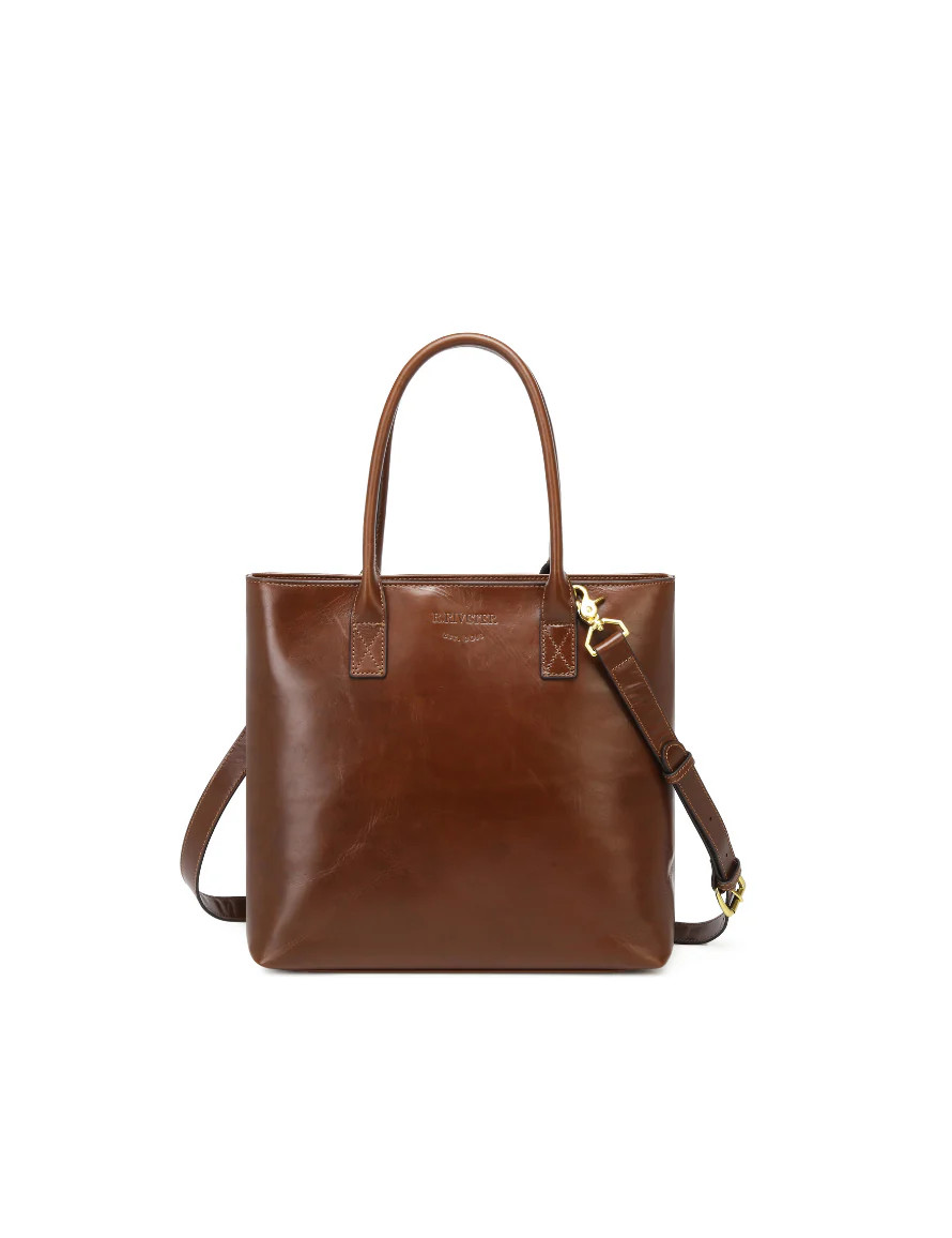 Eleanor Tote | Chocolate Leather | R. Riveter