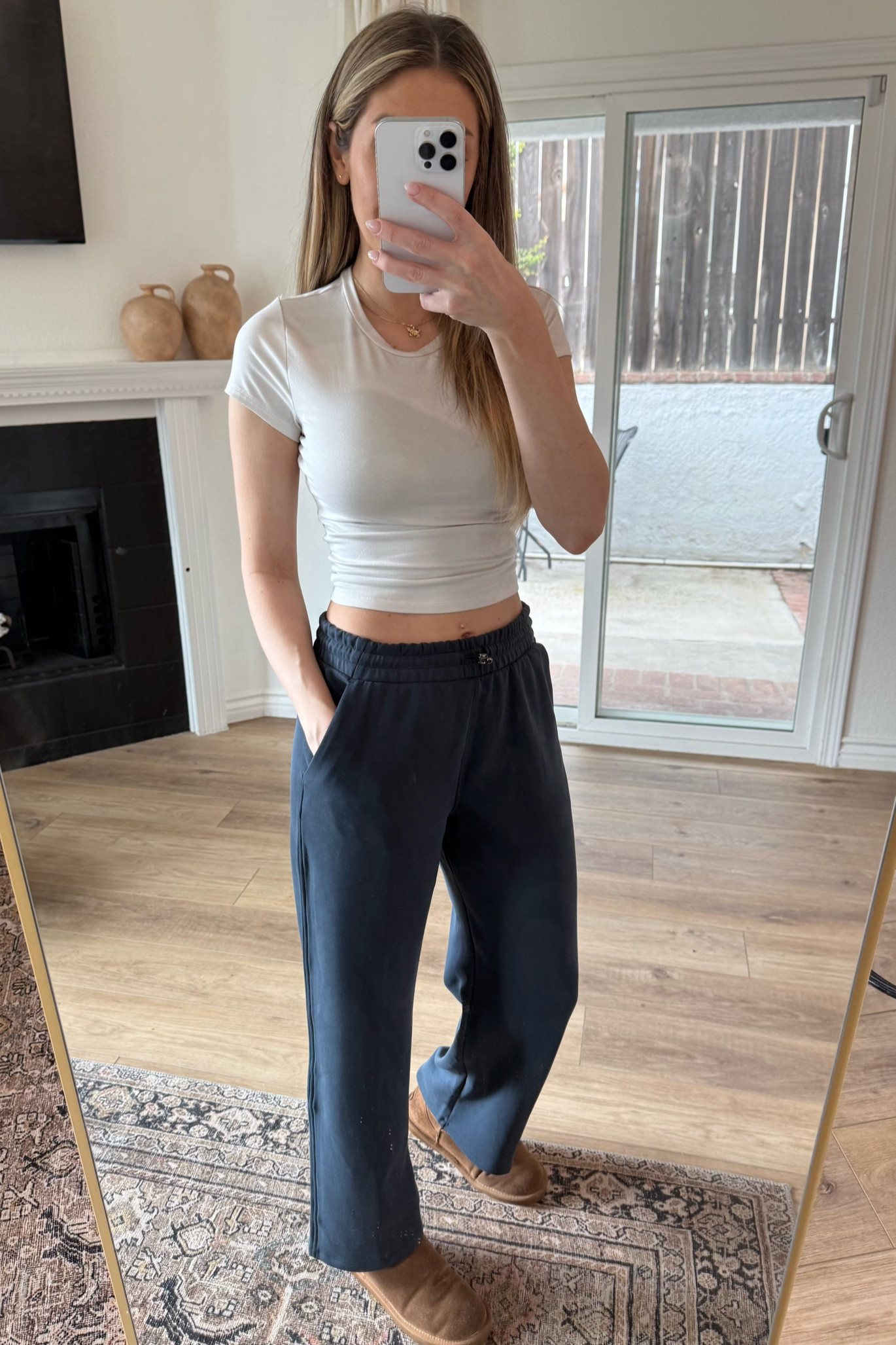 These Amazon high waist lounge pants are so good! They are fleece lined and flared with pockets I’m in a size small it has an adjustable waist band. This color is Navy



Lounge pants, sweats, Amazon, pajamas, comfy, comfortable, workout wear 

#LTKStyleTip #LTKFindsUnder100 #LTKFindsUnder50