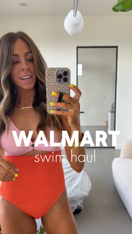 Walmart swim haul! All of these swimsuits are under $30!!
Pink swimsuit- size xs (runs small)
Olive swimsuit- size s (fits TTS)
Yellow swimsuit- size m (juniors sizing) 
Blue swimsuit- size m (juniors sizing)

#walmartpartner #walmartfashion @walmartfashion

#LTKswim #LTKfindsunder50
