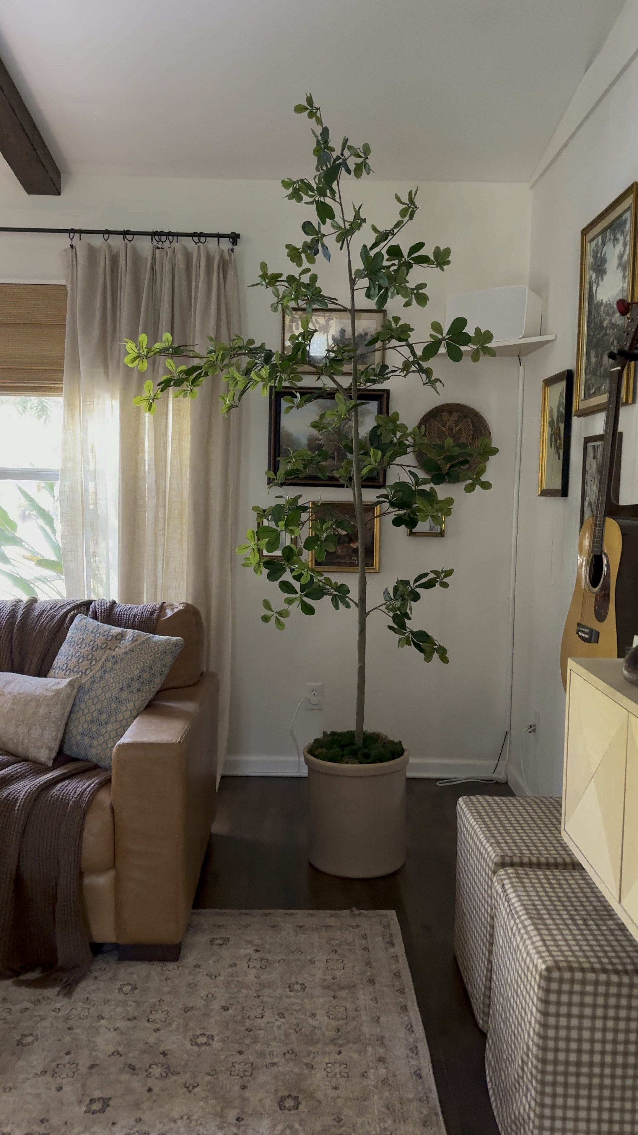 Such a great faux tree! And it’s $80 and 7’ tall 👏🏼👏🏼Love it!! 

#LTKFindsUnder100 #LTKHome