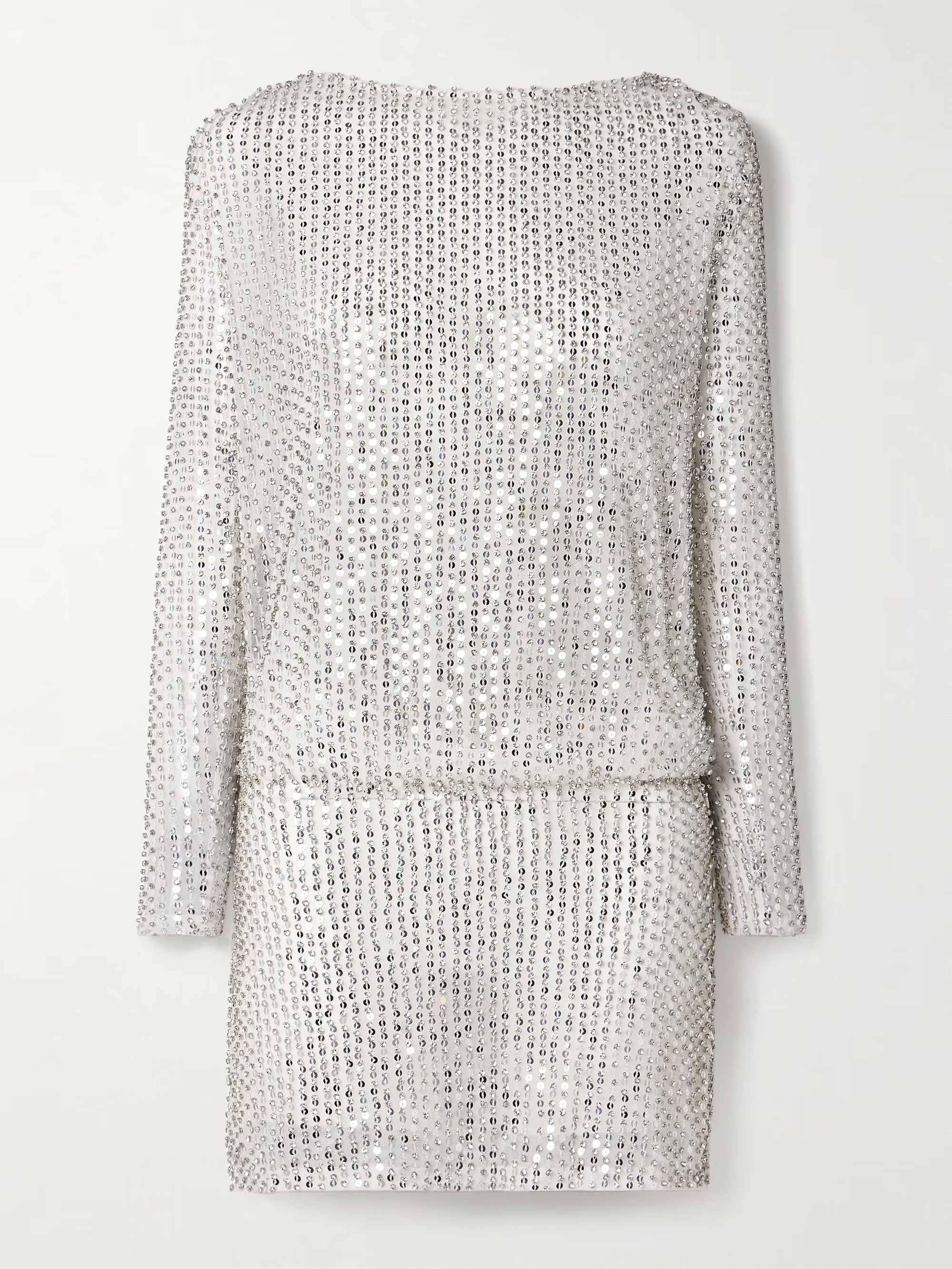 Danae draped embellished tulle mini dress | NET-A-PORTER (UK & EU)