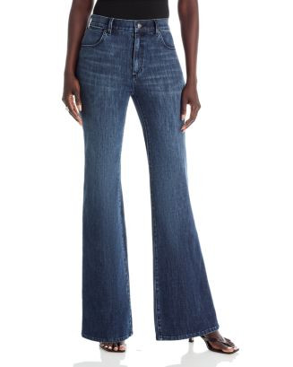 Rosie High Rise Flare Jeans in Indigo | Bloomingdale's (US)
