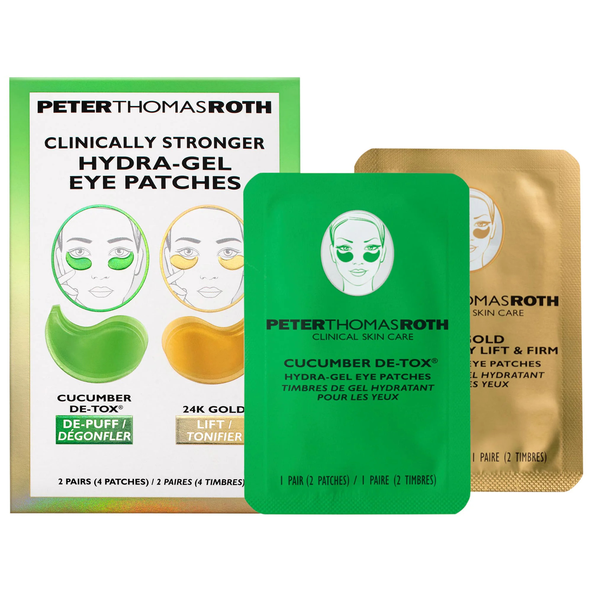Peter Thomas Roth Clinically Stronger Hydra-Gel Eye Patches 1 Set / 2 Pairs | Sephora (US)