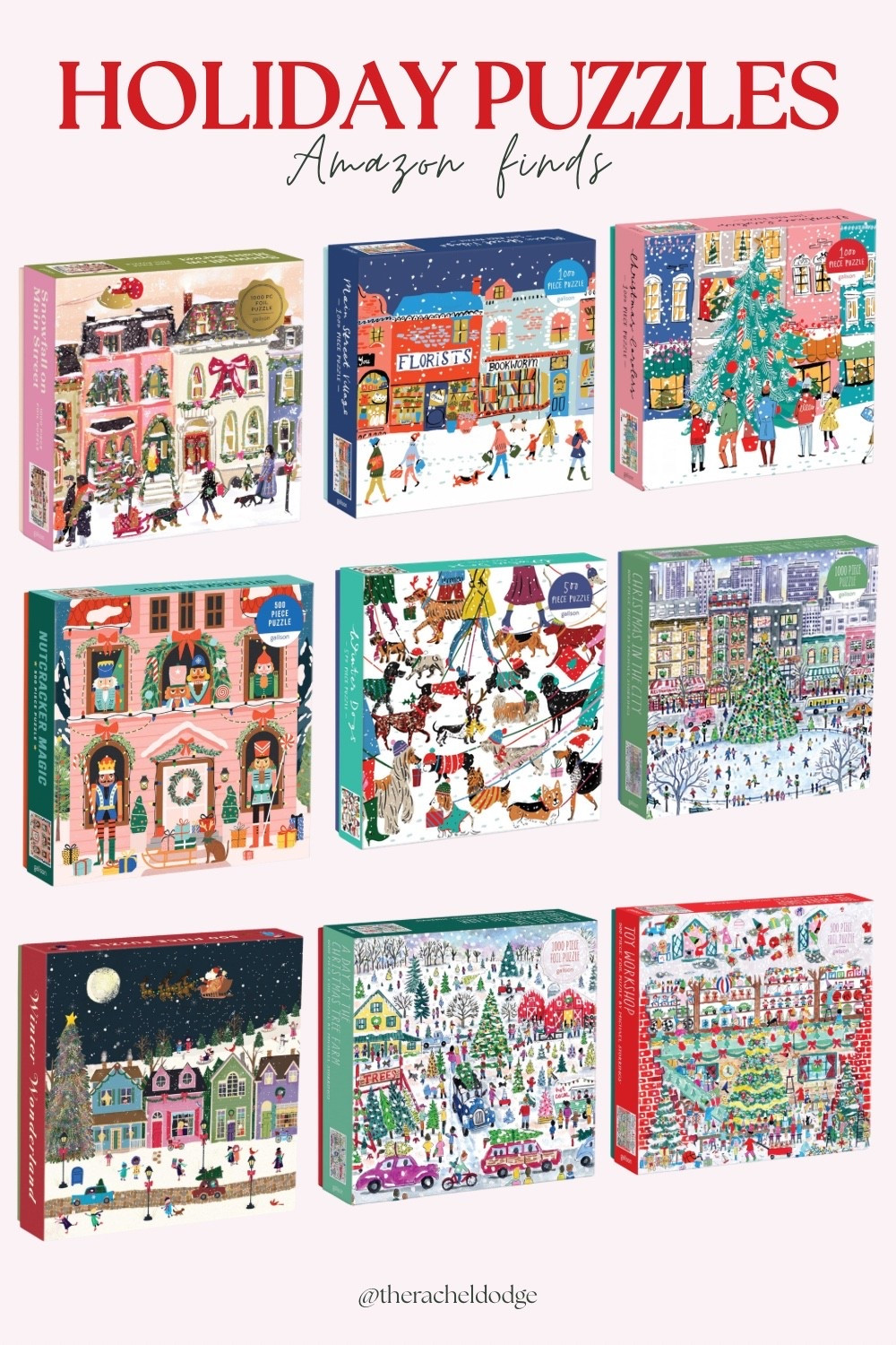 Cozy night in, anyone? These holiday puzzles from Amazon are such a fun way to slow down and enjoy the season.
✨ Holiday gifts | Cozy winter ideas | Puzzles from Amazon | Simple gift ideas | Cozy at home
#AmazonHolidayFinds #HolidayPuzzles #CozyChristmas #AmazonFavorites #PuzzleLovers #HolidayGiftIdeas #AmazonHome #SeasonalFavorites

#LTKHoliday #LTKGiftGuide #LTKCyberWeek