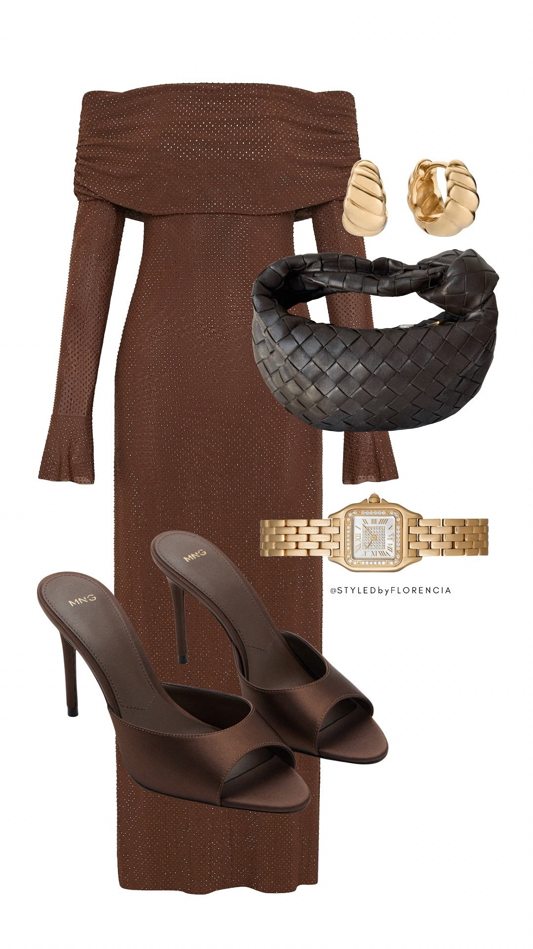 Holiday party in chocolate brown🤎🤎