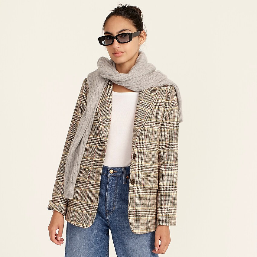 Sommerset blazer in glen plaid English wool | J. Crew US
