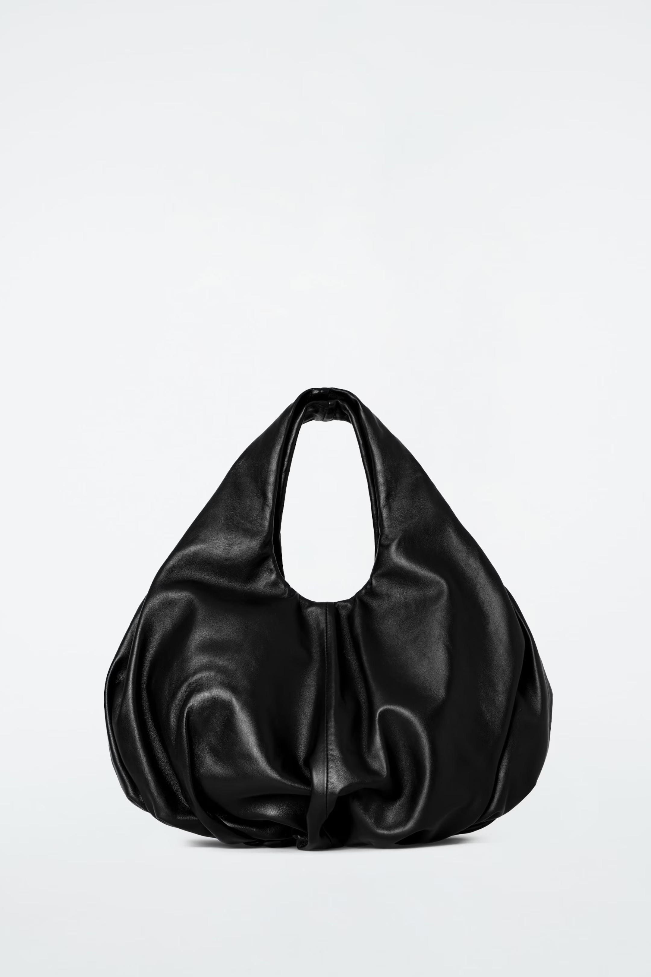 CLOUD TOTE - LEATHER - BLACK | COS UK