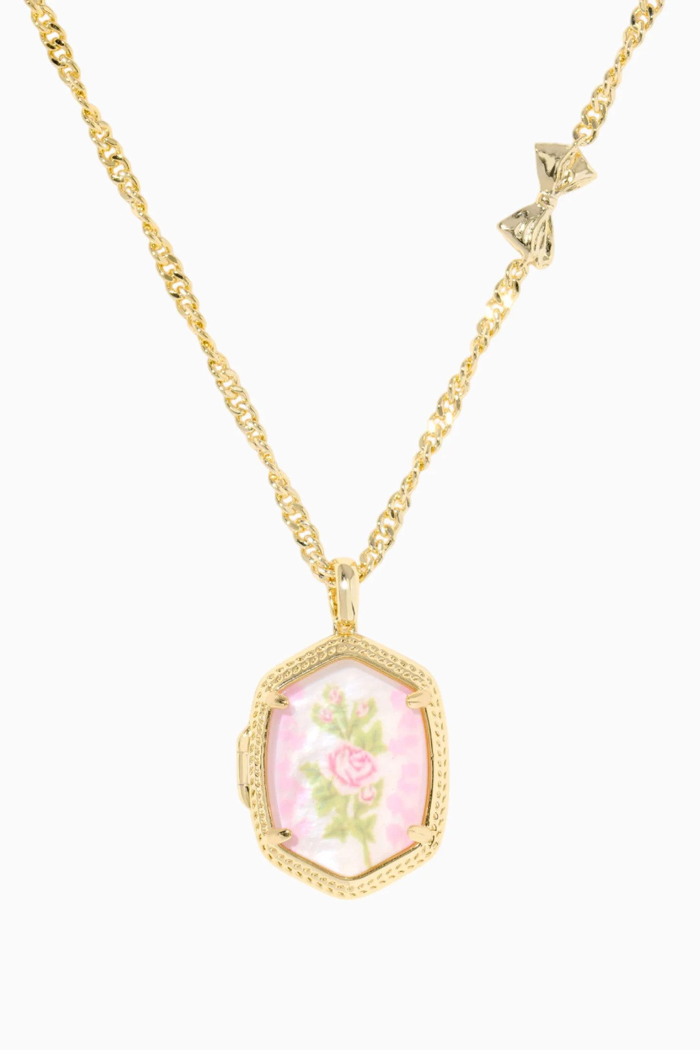 Kendra Scott x LoveShackFancy Blooming Heirloom Daphne Locket Necklace | LoveShackFancy