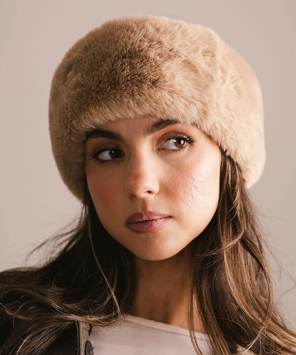 Margot Faux Fur Headband | Gigi Pip