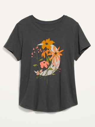 EveryWear Slub-Knit Graphic Tee for Women | Old Navy (US)