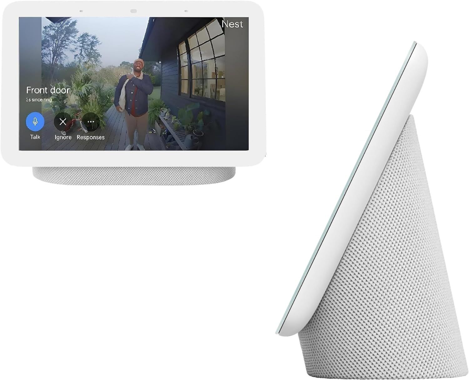 Google Nest Hub 2nd Generation Smart Display with Google Assistant - Chalk | Amazon (US)