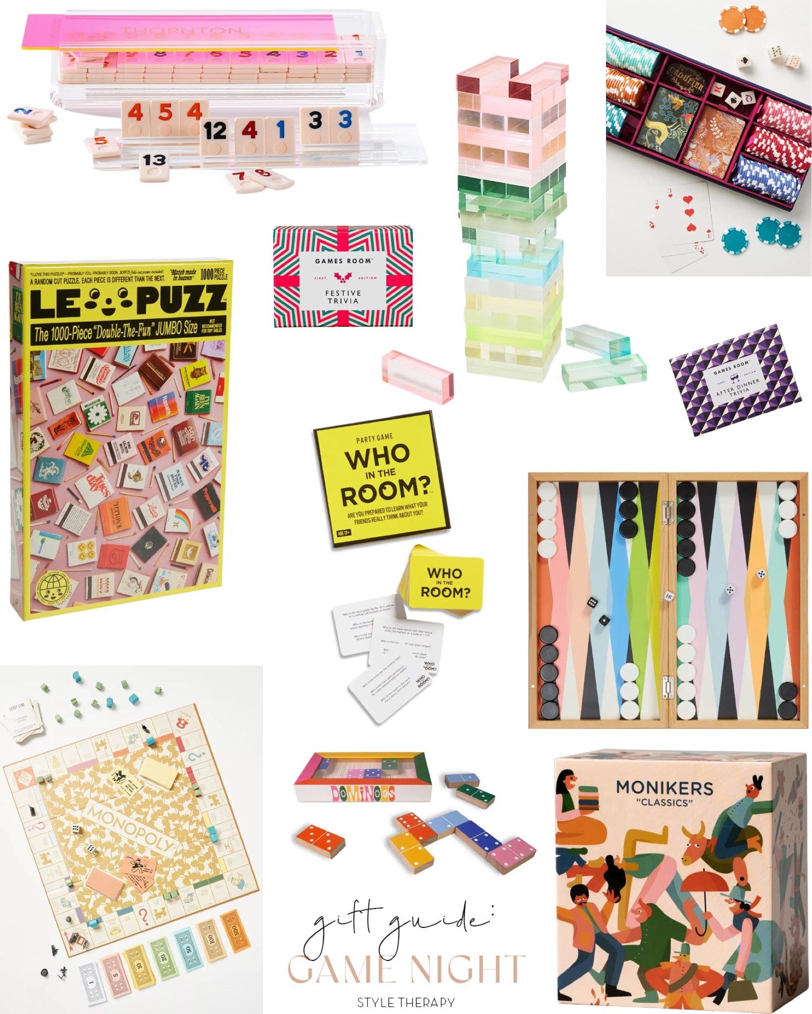 Game Night Gift Guide. My too picks for game and puzzle lovers! #games #gamenight #puzzles #holiday #giftguide #gifts

#LTKHoliday #LTKGiftGuide #LTKSeasonal