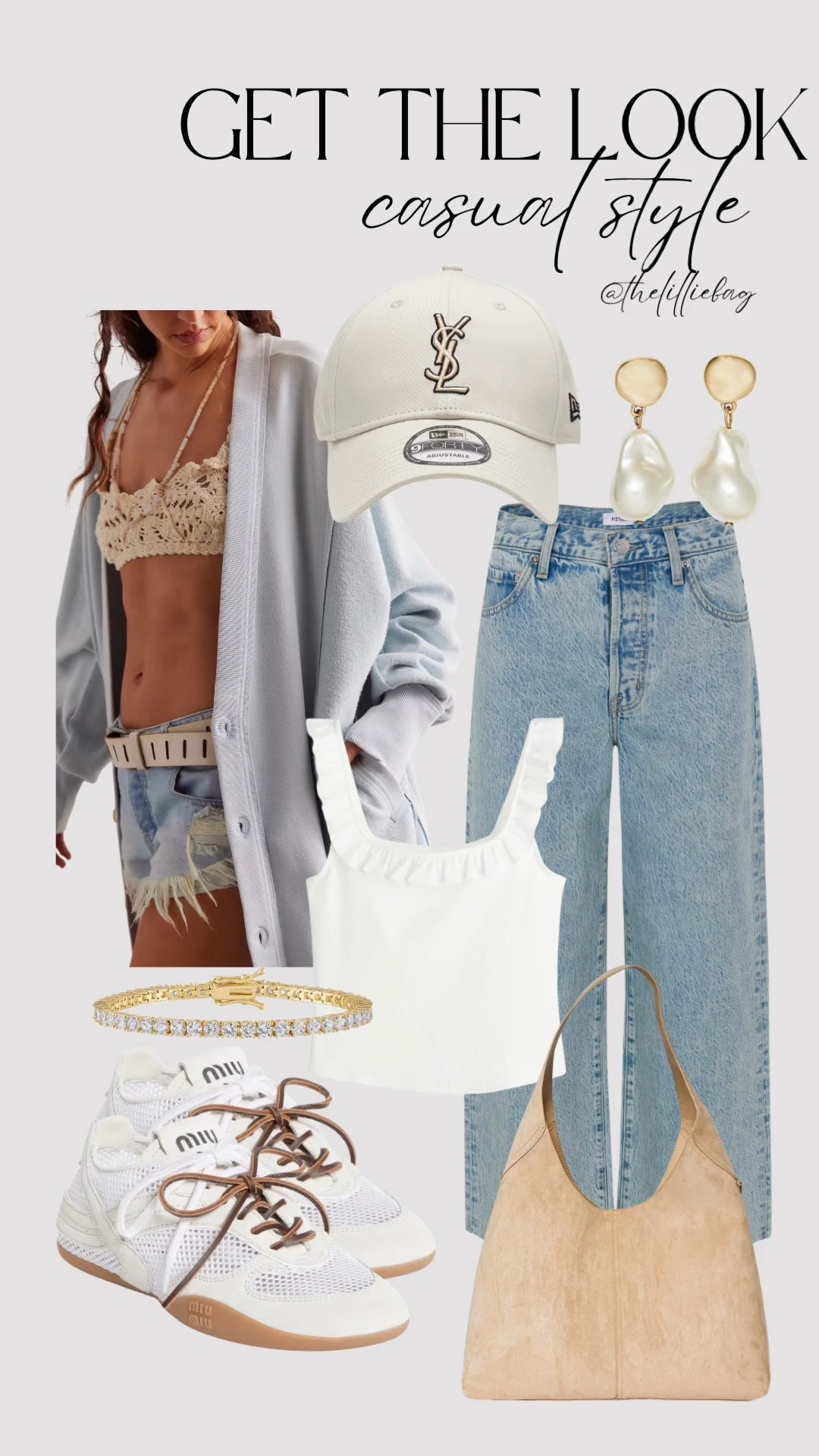 A casual style that I would wear!🩵 

Winter denim. Denim. Cardigan. Sneakers. Designer. 

#LTKSeasonal #LTKOver40 #LTKootd