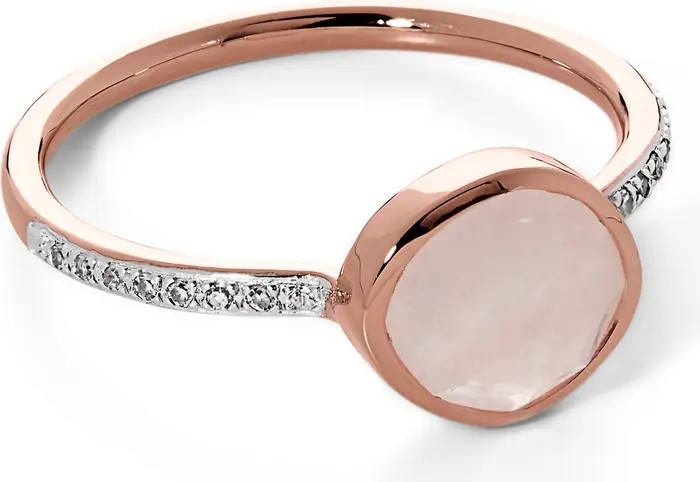 Siren Pavé Diamond Stacking Ring | Nordstrom