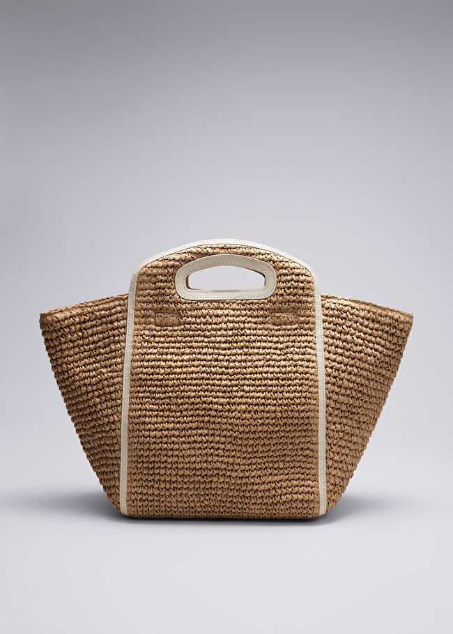 Large Straw Tote | & Other Stories (EU + UK)