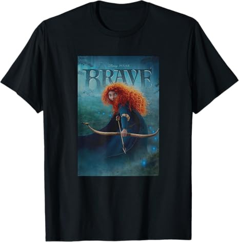 Disney and PIXAR Brave Merida Poster T-Shirt T-Shirt | Amazon (US)