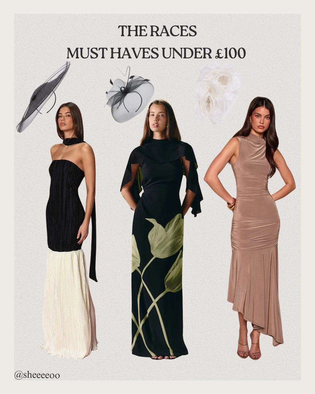 Rules of the road – The do and donts for race day
The only dresses and accessories you need for UK races
#cheltenham #epsom #royalascot #UK #US #races

#LTKmodest #LTKsale #LTKuk