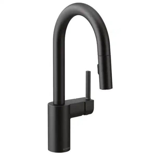 Moen Align 1.5 GPM Single Hole Pull Down Bar Faucet with Reflex and - Matte Black | Bed Bath & Beyond