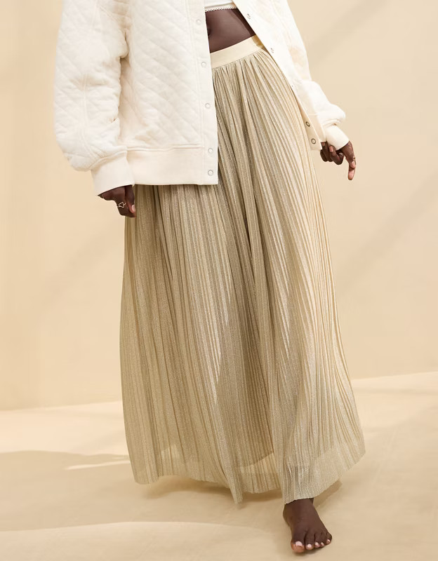 Aerie Balletcore Maxi Skirt | American Eagle Outfitters (US & CA)