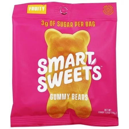 Smart Sweets Fruity Gummy Bears, 1.8 oz - Keto-Friendly! | Walmart (US)